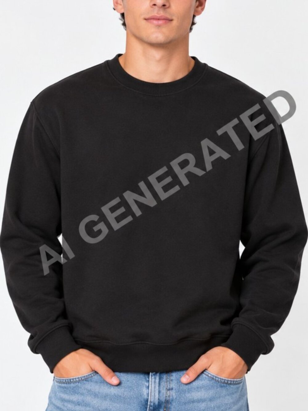 Goodfellow & Co Black Crewneck Sweatshirt